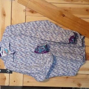 Men's long sleeve button down 2XL